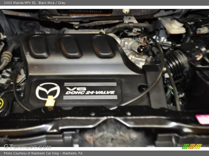 Black Mica / Gray 2003 Mazda MPV ES