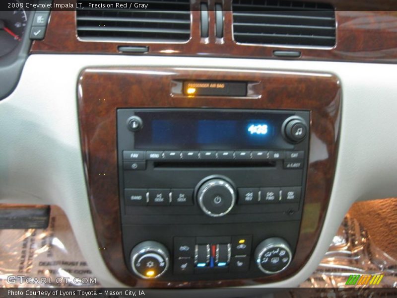 Precision Red / Gray 2008 Chevrolet Impala LT