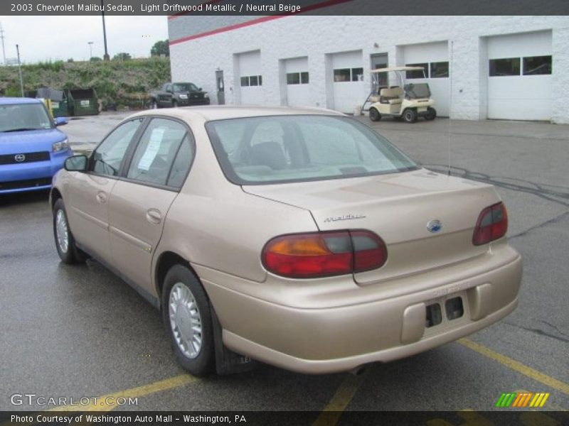 Light Driftwood Metallic / Neutral Beige 2003 Chevrolet Malibu Sedan