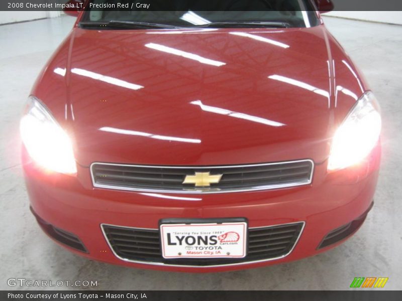 Precision Red / Gray 2008 Chevrolet Impala LT