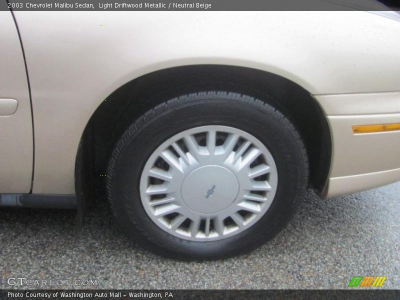 Light Driftwood Metallic / Neutral Beige 2003 Chevrolet Malibu Sedan