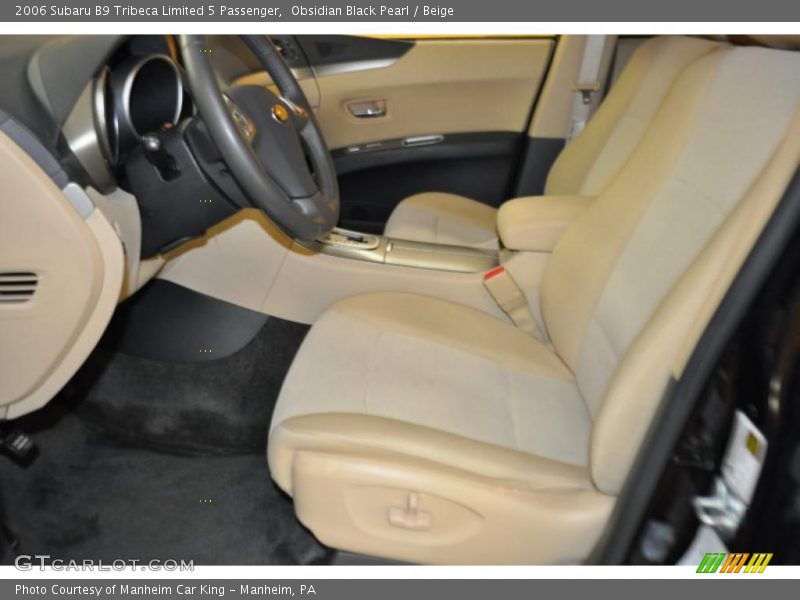 Obsidian Black Pearl / Beige 2006 Subaru B9 Tribeca Limited 5 Passenger