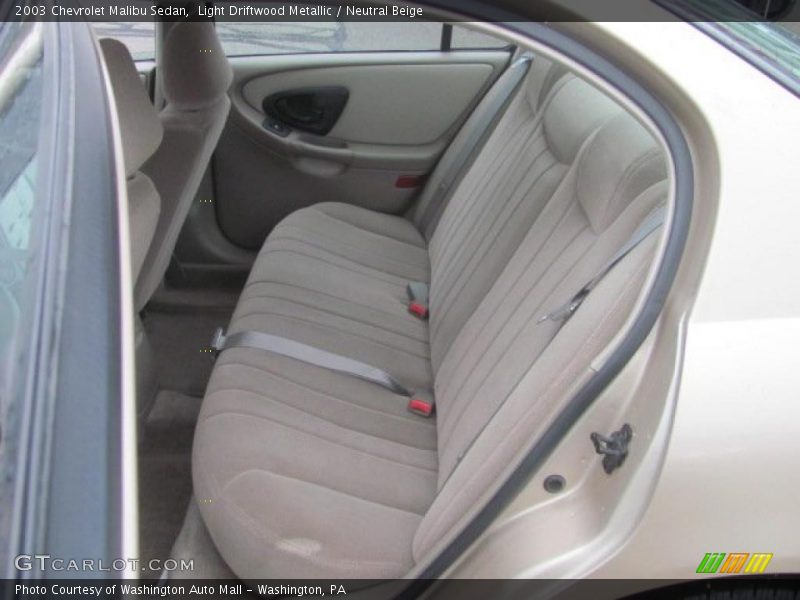 Light Driftwood Metallic / Neutral Beige 2003 Chevrolet Malibu Sedan