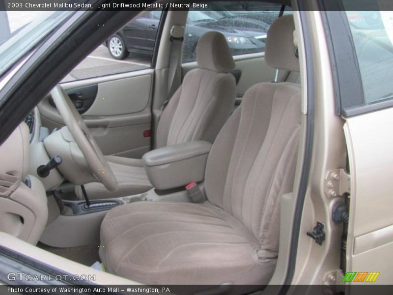 Light Driftwood Metallic / Neutral Beige 2003 Chevrolet Malibu Sedan