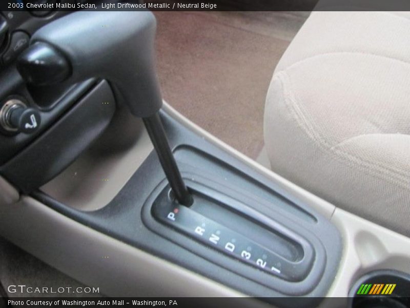 Light Driftwood Metallic / Neutral Beige 2003 Chevrolet Malibu Sedan