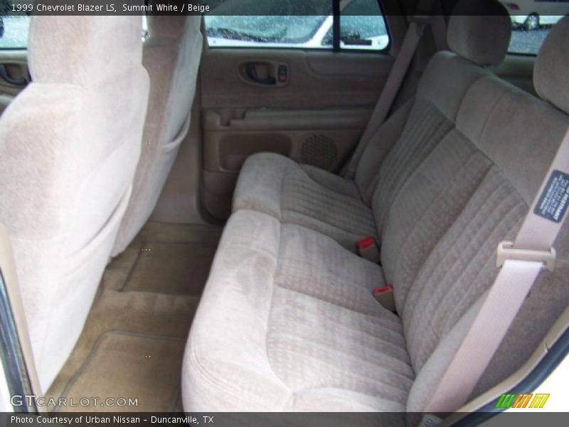Summit White / Beige 1999 Chevrolet Blazer LS