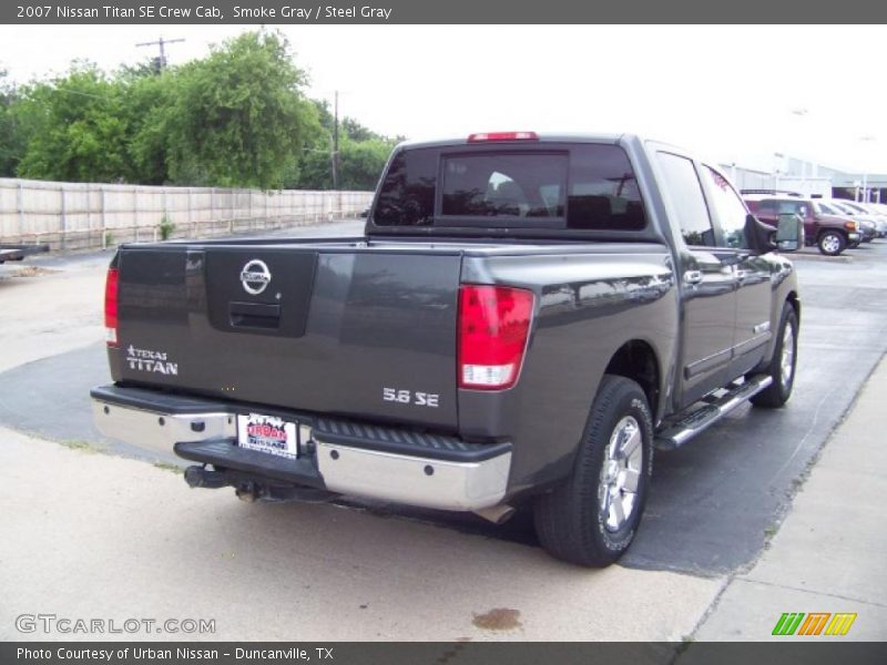 Smoke Gray / Steel Gray 2007 Nissan Titan SE Crew Cab