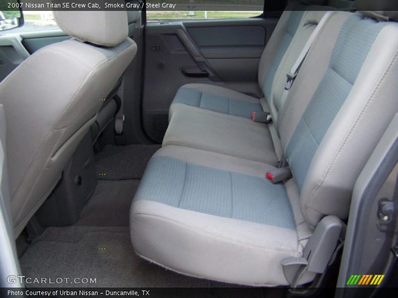 Smoke Gray / Steel Gray 2007 Nissan Titan SE Crew Cab