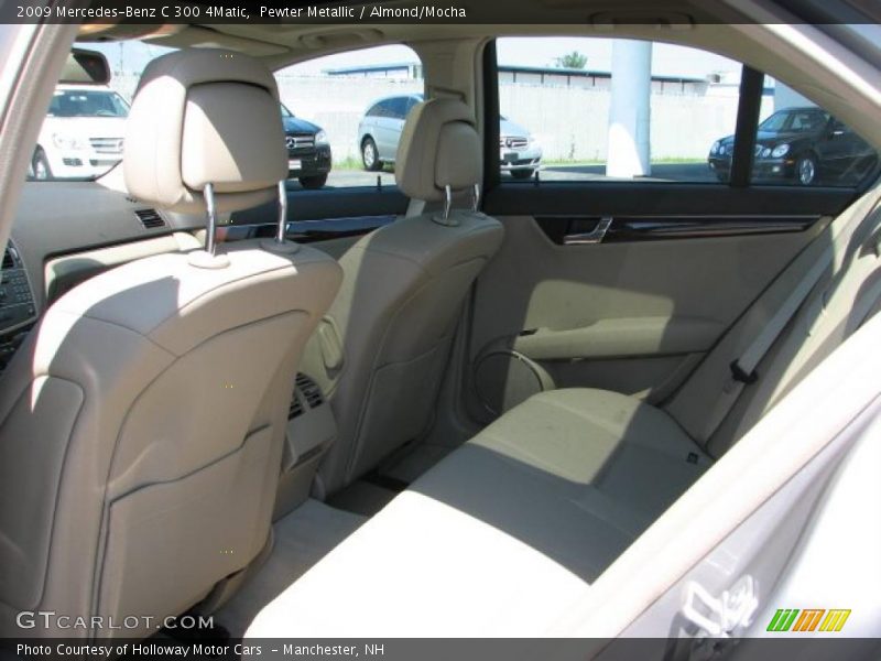 Pewter Metallic / Almond/Mocha 2009 Mercedes-Benz C 300 4Matic
