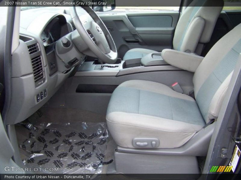 Smoke Gray / Steel Gray 2007 Nissan Titan SE Crew Cab