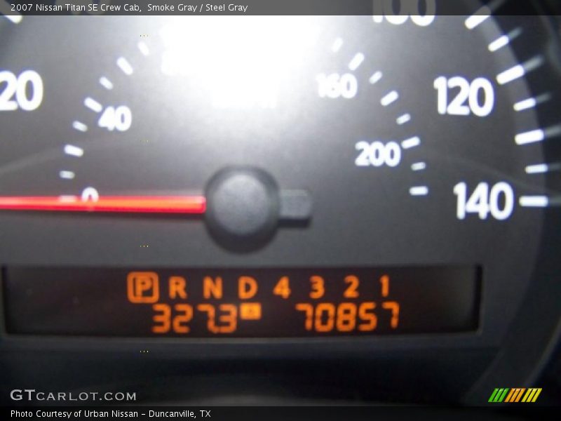 Smoke Gray / Steel Gray 2007 Nissan Titan SE Crew Cab