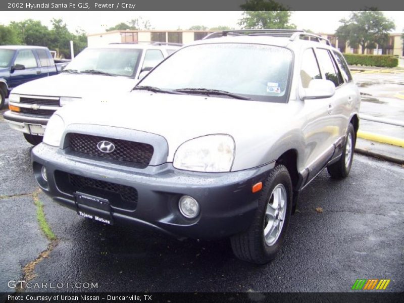 Pewter / Gray 2002 Hyundai Santa Fe GLS