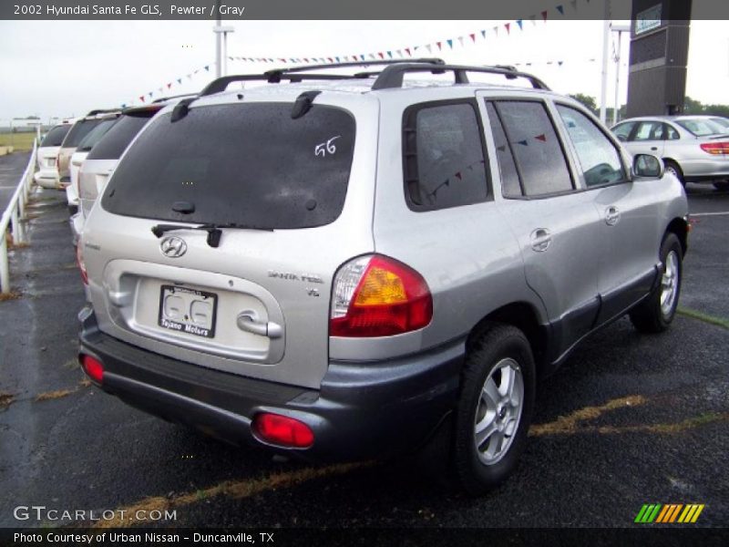 Pewter / Gray 2002 Hyundai Santa Fe GLS