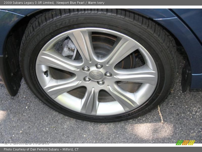 Newport Blue Pearl / Warm Ivory 2009 Subaru Legacy 3.0R Limited