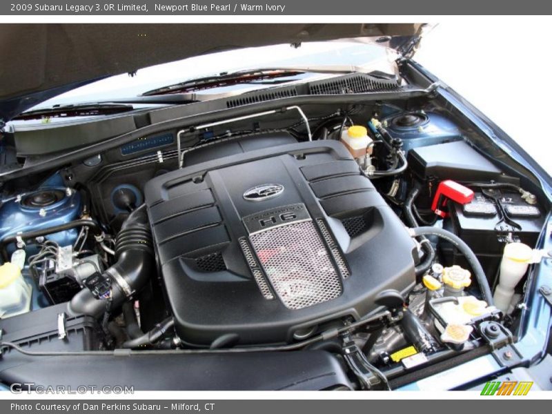 Newport Blue Pearl / Warm Ivory 2009 Subaru Legacy 3.0R Limited