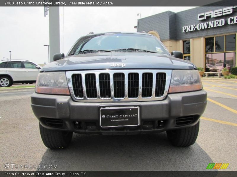 Steel Blue Metallic / Agate 2000 Jeep Grand Cherokee Laredo