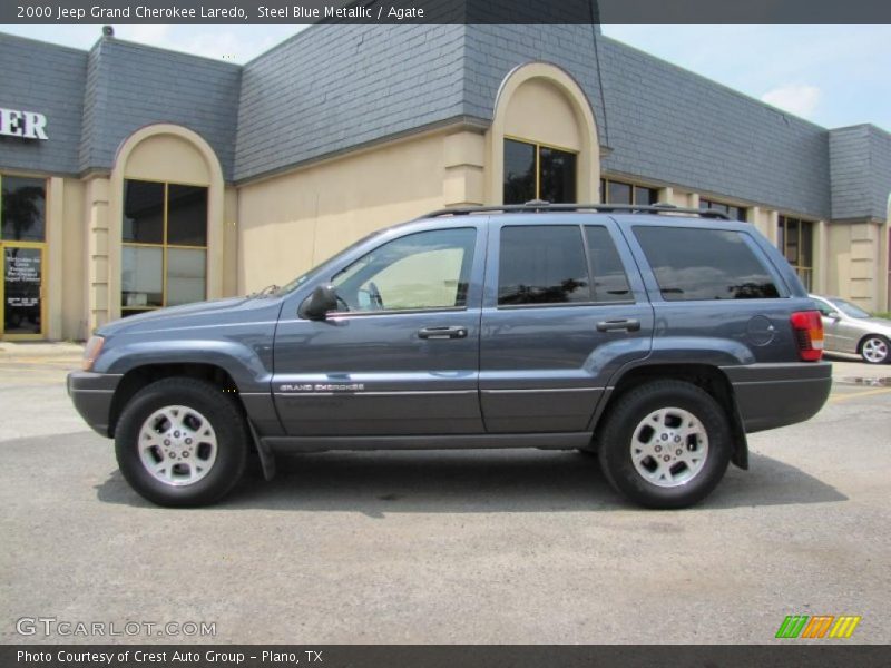 Steel Blue Metallic / Agate 2000 Jeep Grand Cherokee Laredo