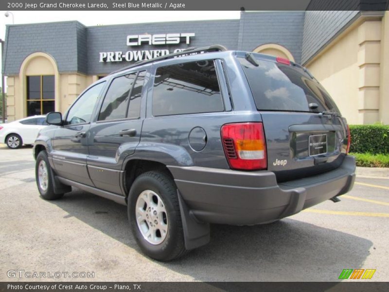 Steel Blue Metallic / Agate 2000 Jeep Grand Cherokee Laredo