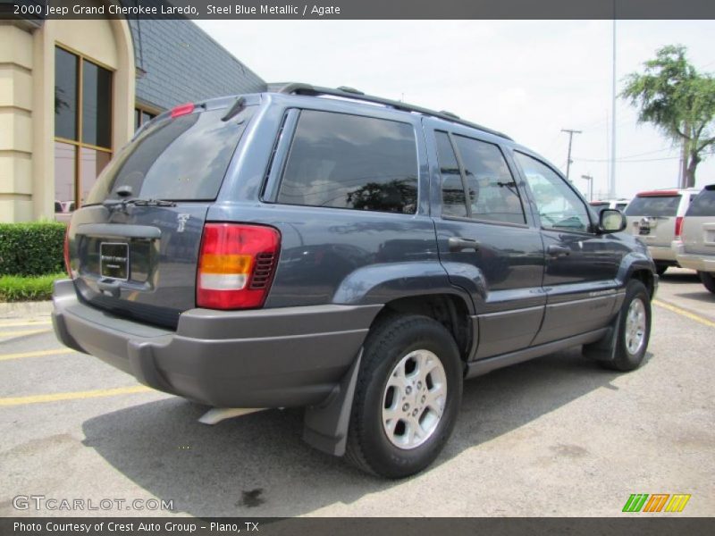 Steel Blue Metallic / Agate 2000 Jeep Grand Cherokee Laredo
