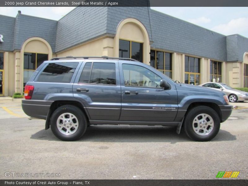 Steel Blue Metallic / Agate 2000 Jeep Grand Cherokee Laredo