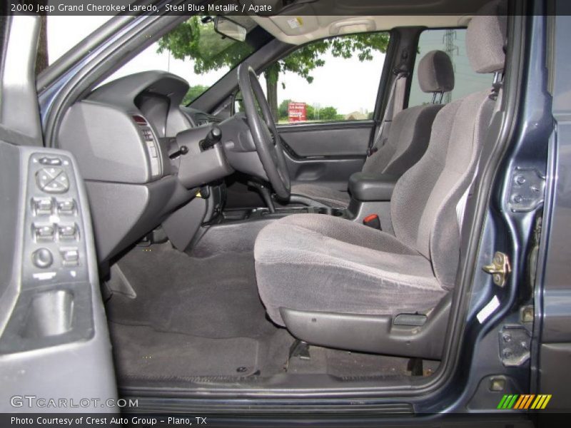 Steel Blue Metallic / Agate 2000 Jeep Grand Cherokee Laredo