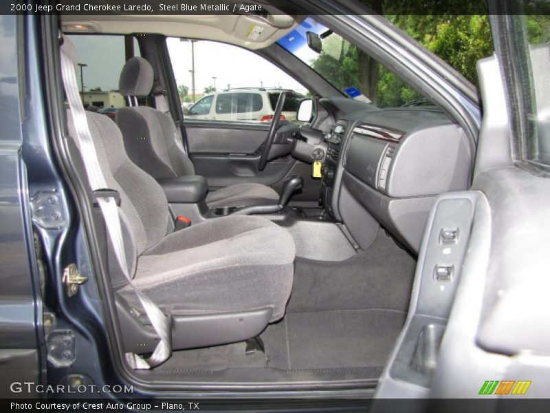 Steel Blue Metallic / Agate 2000 Jeep Grand Cherokee Laredo
