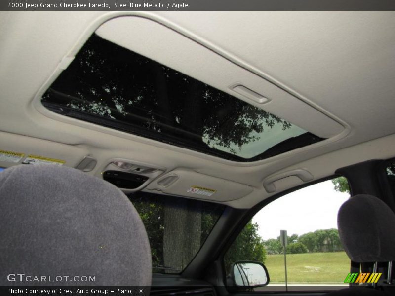 Steel Blue Metallic / Agate 2000 Jeep Grand Cherokee Laredo