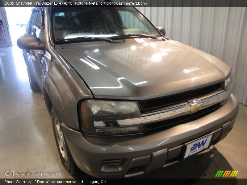 Graystone Metallic / Light Cashmere/Ebony 2005 Chevrolet TrailBlazer LS 4x4