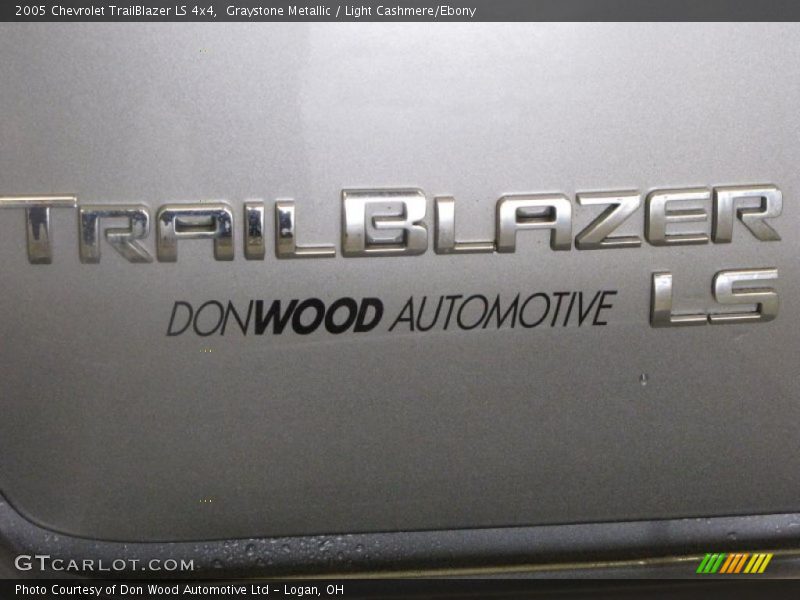 Graystone Metallic / Light Cashmere/Ebony 2005 Chevrolet TrailBlazer LS 4x4