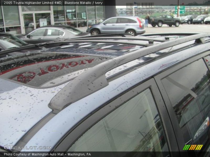 Bluestone Metallic / Ivory 2005 Toyota Highlander Limited 4WD