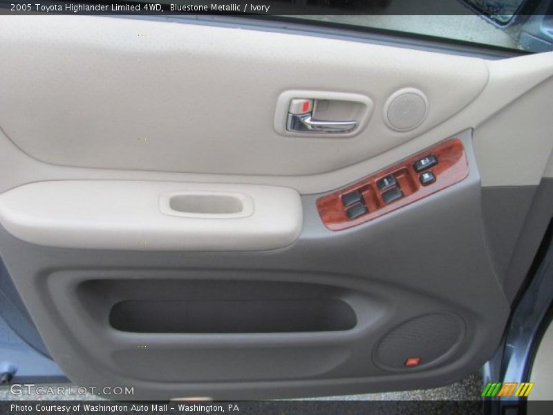 Bluestone Metallic / Ivory 2005 Toyota Highlander Limited 4WD