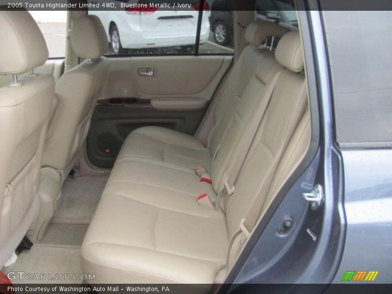 Bluestone Metallic / Ivory 2005 Toyota Highlander Limited 4WD