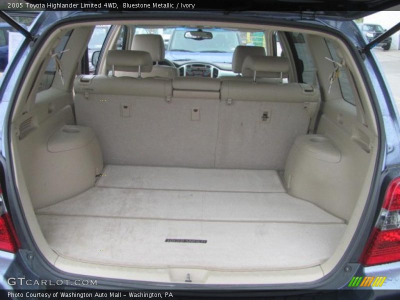 Bluestone Metallic / Ivory 2005 Toyota Highlander Limited 4WD