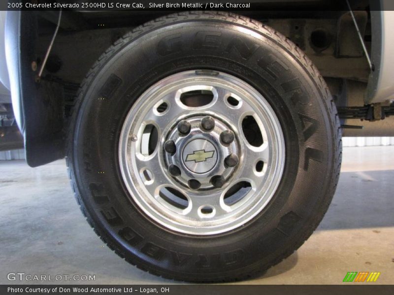 Silver Birch Metallic / Dark Charcoal 2005 Chevrolet Silverado 2500HD LS Crew Cab