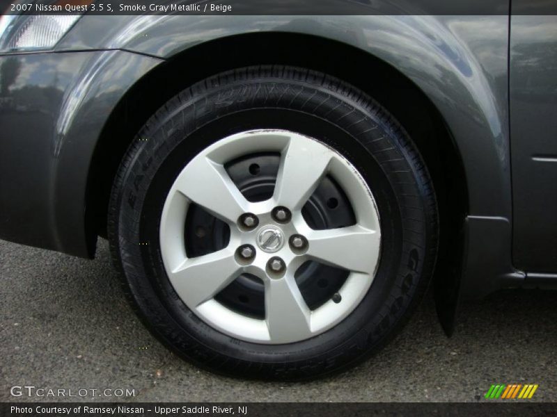 Smoke Gray Metallic / Beige 2007 Nissan Quest 3.5 S