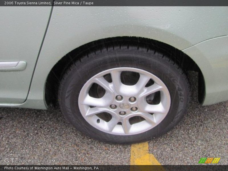 Silver Pine Mica / Taupe 2006 Toyota Sienna Limited