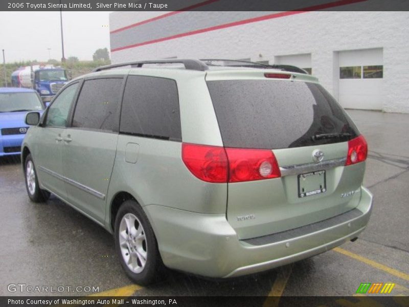 Silver Pine Mica / Taupe 2006 Toyota Sienna Limited