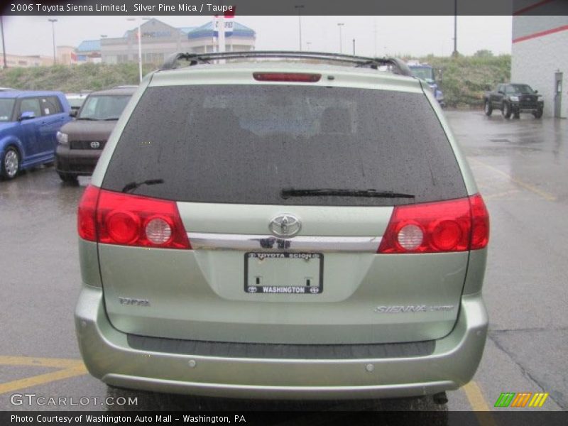 Silver Pine Mica / Taupe 2006 Toyota Sienna Limited
