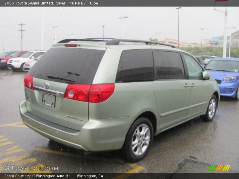 Silver Pine Mica / Taupe 2006 Toyota Sienna Limited