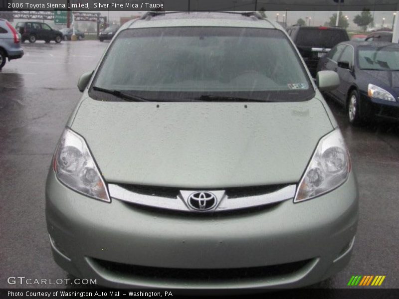 Silver Pine Mica / Taupe 2006 Toyota Sienna Limited
