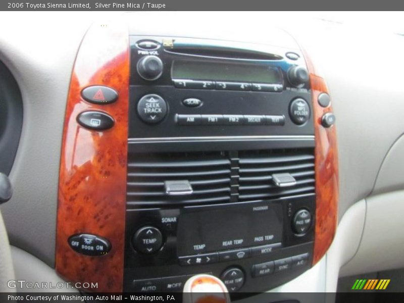 Silver Pine Mica / Taupe 2006 Toyota Sienna Limited