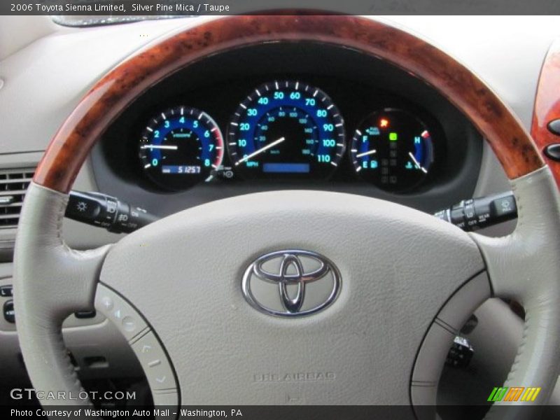 Silver Pine Mica / Taupe 2006 Toyota Sienna Limited