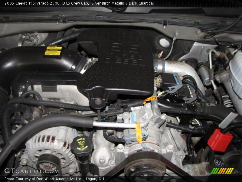 Silver Birch Metallic / Dark Charcoal 2005 Chevrolet Silverado 2500HD LS Crew Cab