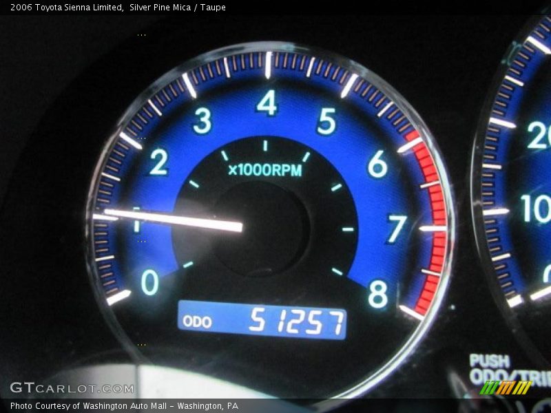 Silver Pine Mica / Taupe 2006 Toyota Sienna Limited