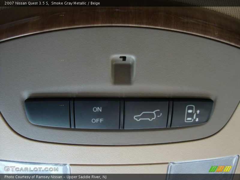 Smoke Gray Metallic / Beige 2007 Nissan Quest 3.5 S