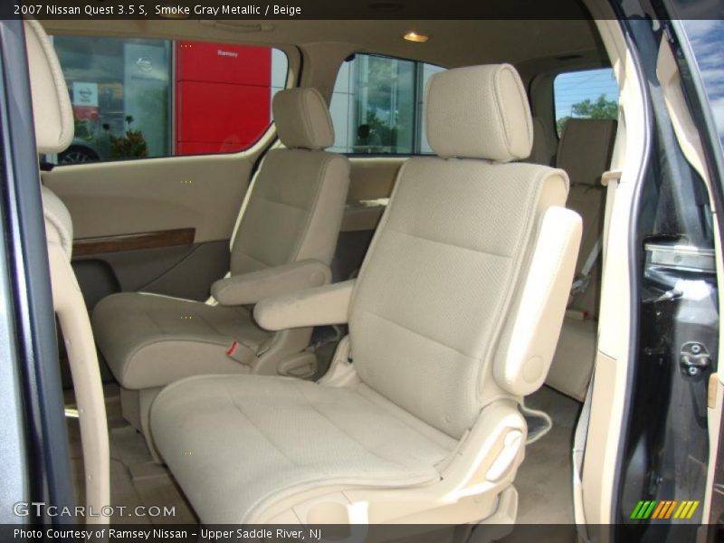 Smoke Gray Metallic / Beige 2007 Nissan Quest 3.5 S