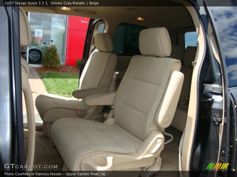 Smoke Gray Metallic / Beige 2007 Nissan Quest 3.5 S