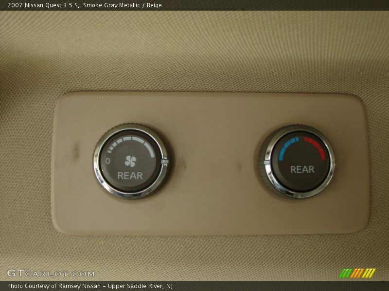 Smoke Gray Metallic / Beige 2007 Nissan Quest 3.5 S