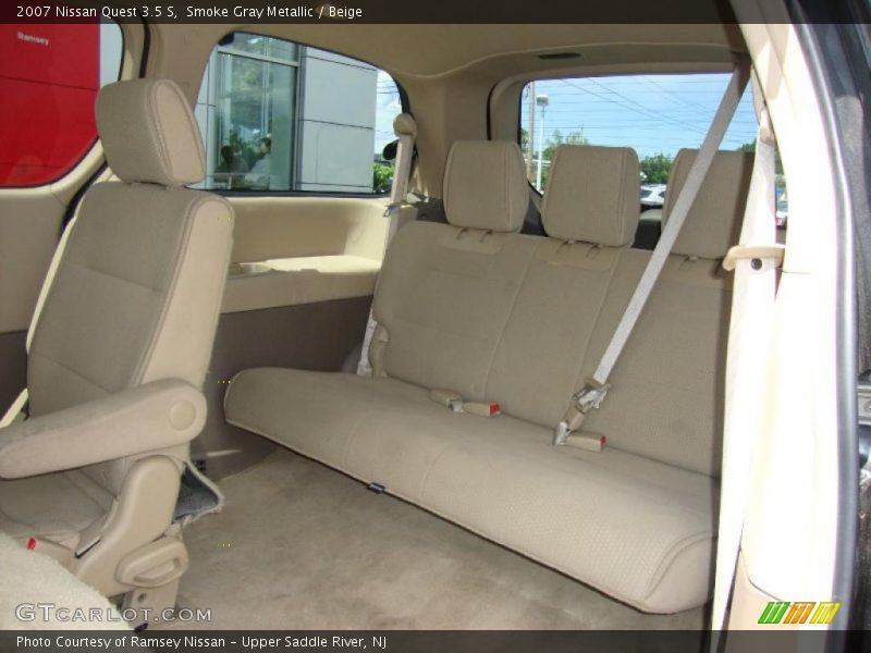 Smoke Gray Metallic / Beige 2007 Nissan Quest 3.5 S