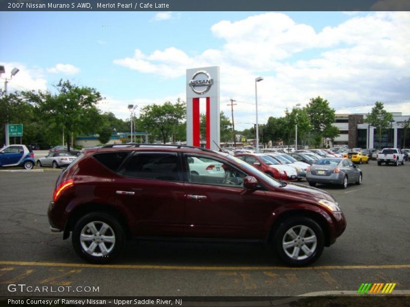 Merlot Pearl / Cafe Latte 2007 Nissan Murano S AWD